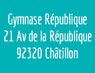 Gymnase République - 21 Avenue de la République - 92320 Châtillon